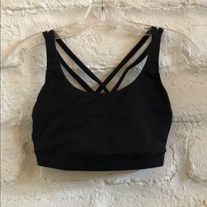 Lululemon Energy Bra Black, Size 10, worn once